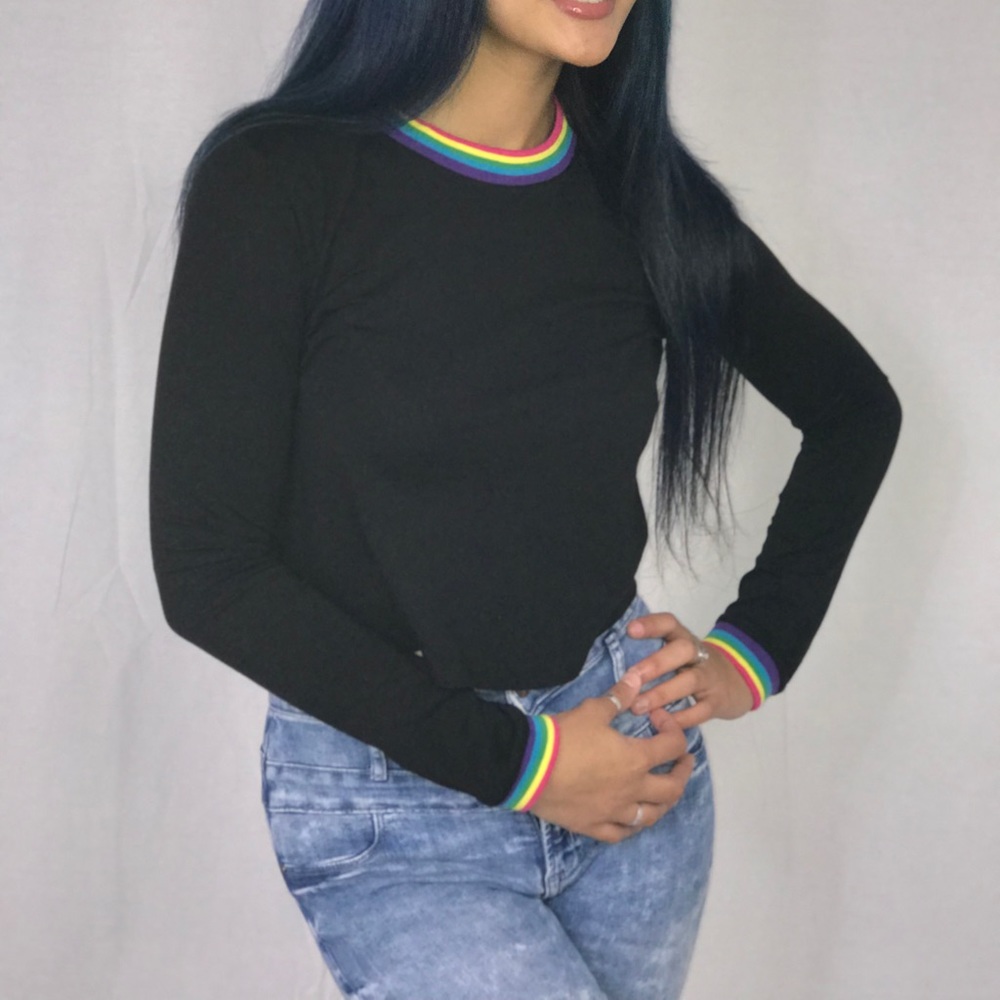 Long Sleeve Crop Top